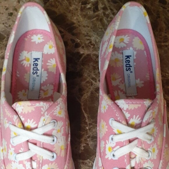 Keds Floral Shoes 7.5 - Picture 4 of 4
